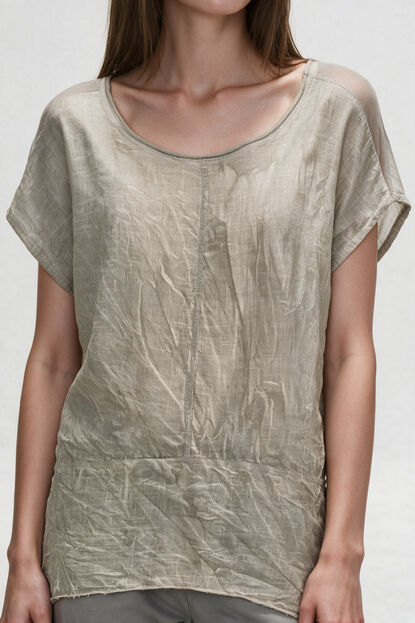 BLUSA MARIXA 70809 VERDE GRISACEO image number null
