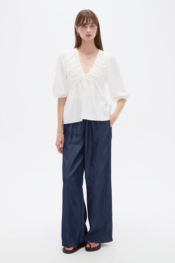 BLUSA MELVAR 70607 MARFIL  / OFF WHITE image number null