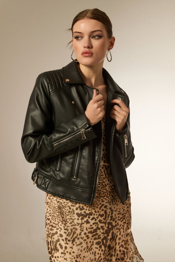 CAMPERA LARISSA 70607 NEGRO image number null