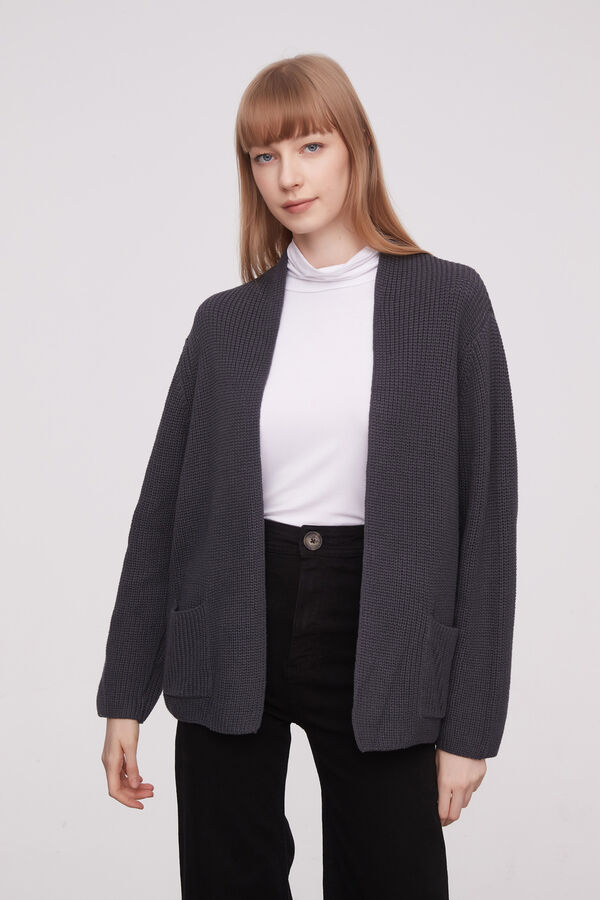 SACO LAMO GRIS TOPO image number null