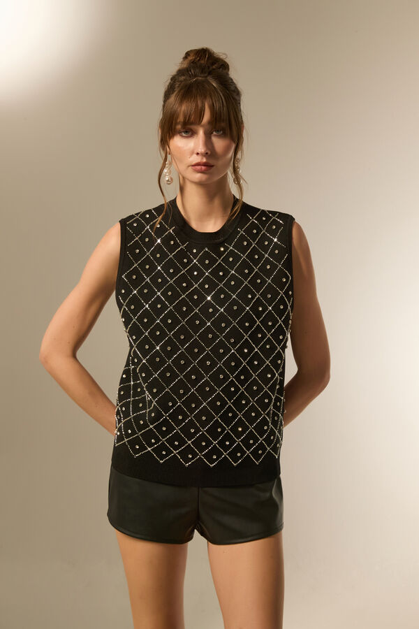CHALECO VARISE NEGRO image number null
