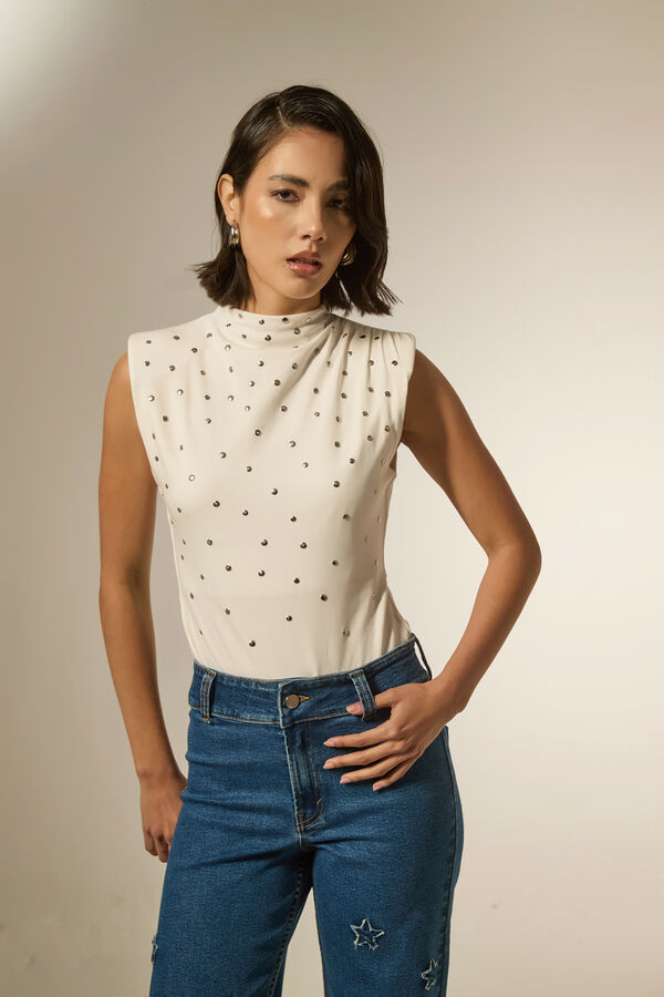 BODY VRET MARFIL  / OFF WHITE image number null