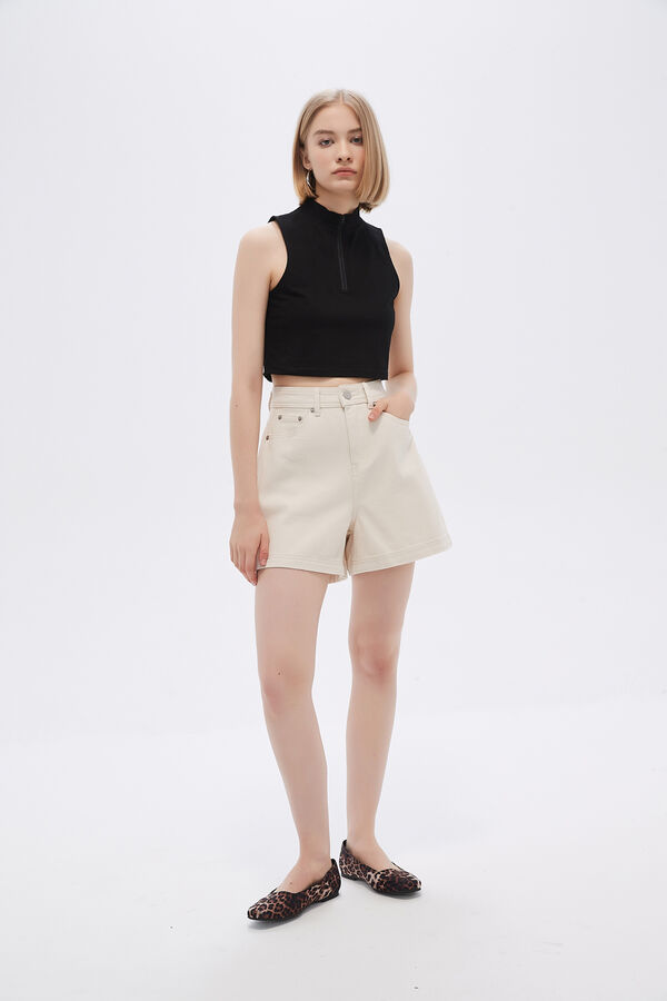 SHORT KALEOS CRUDO / NATURAL image number null