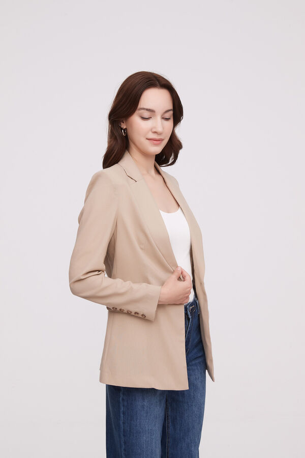 BLAZER LANI BEIGE OSCURO image number null