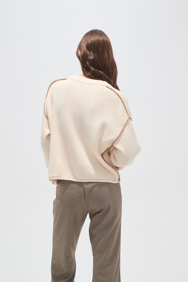 SWEATER FLORISE CRUDO / NATURAL image number null