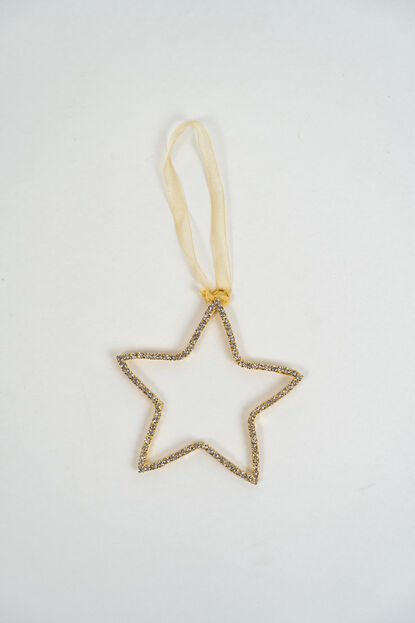 Deco Navidad Estrella de cristal COLOR UNICO image number null