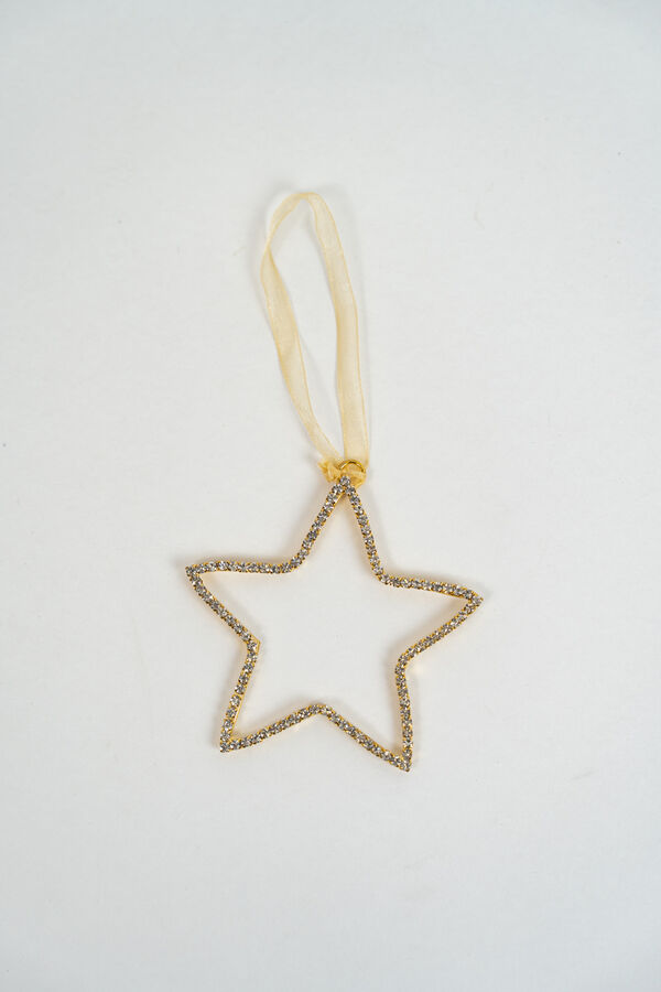 Deco Navidad Estrella de cristal COLOR UNICO image number null