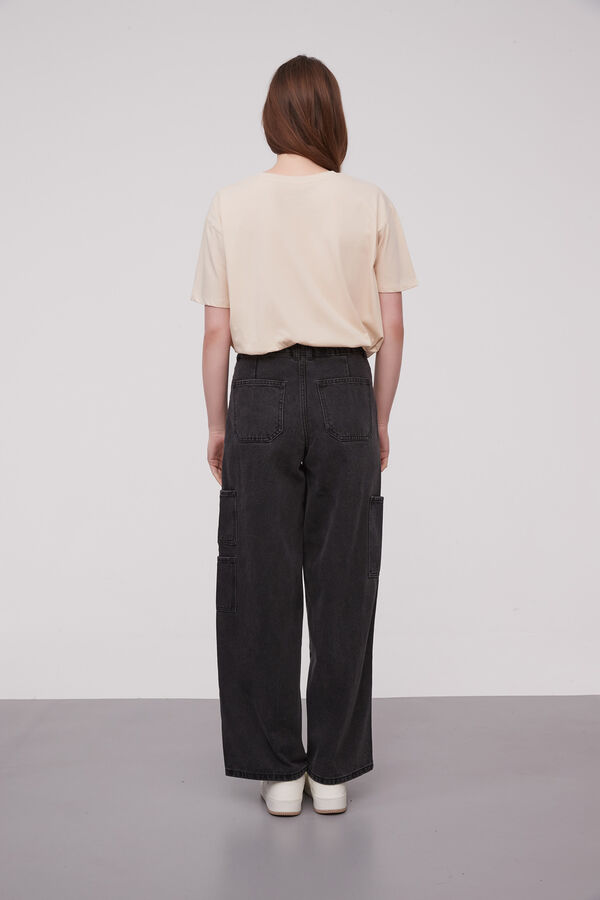 PANTALON DAZY GRIS OSCURO