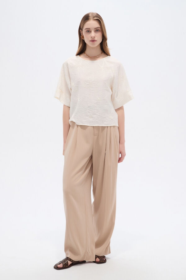 BLUSA KISNOR 70607 MARFIL  / OFF WHITE image number null