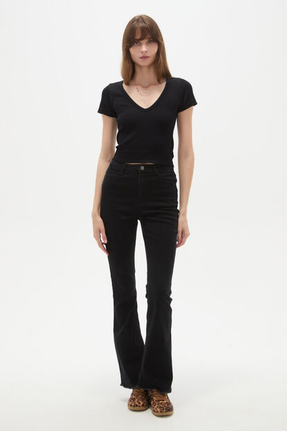 REMERA BIEBS 70809 NEGRO image number null