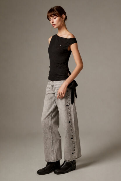 BLUSA TERAI 70809 NEGRO image number null