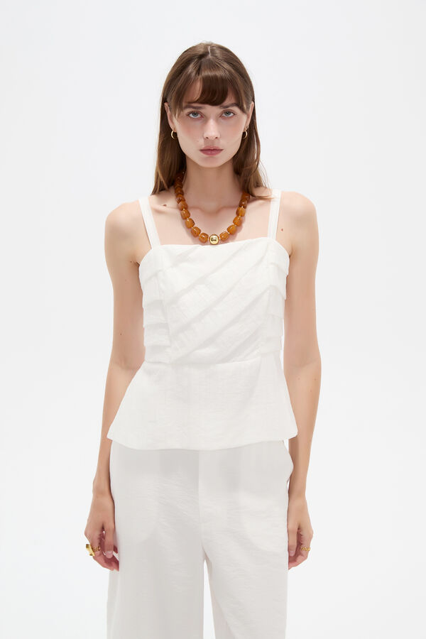 TOPS LUREX 70809 MARFIL  / OFF WHITE image number null