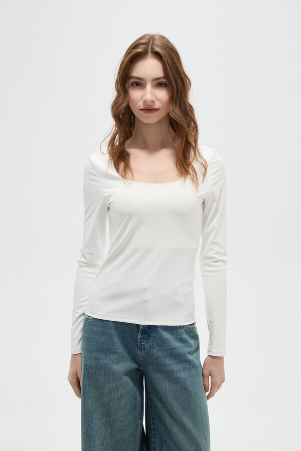TOPS JALOMA MARFIL  / OFF WHITE image number null