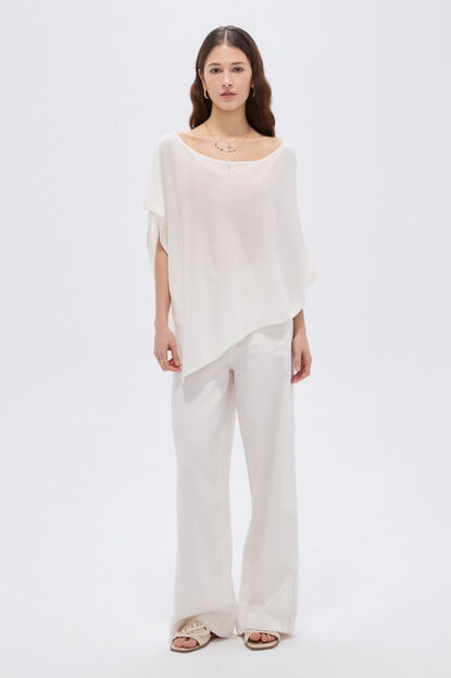 PONCHO FRIAL 70809 MARFIL  / OFF WHITE image number null