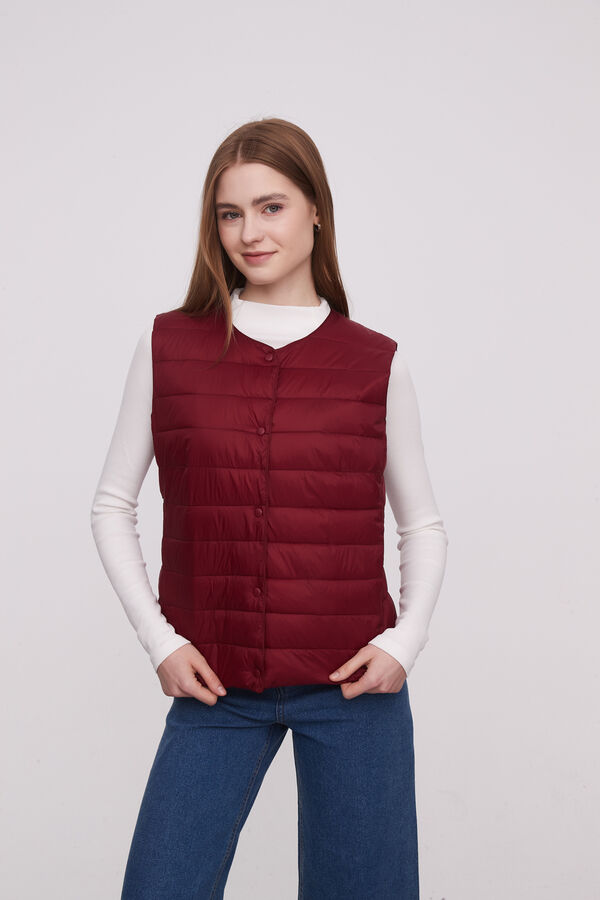 CHALECO BUJIN BORDEAUX