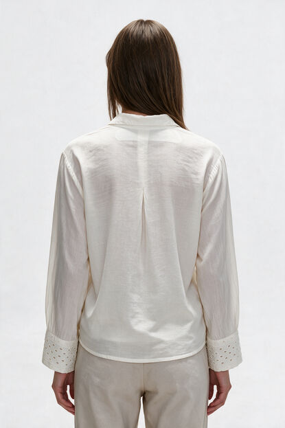 CAMISA WIAS 70809 MARFIL  / OFF WHITE image number null
