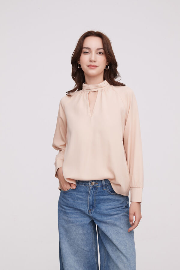 BLUSA ERANTI CREMA image number null