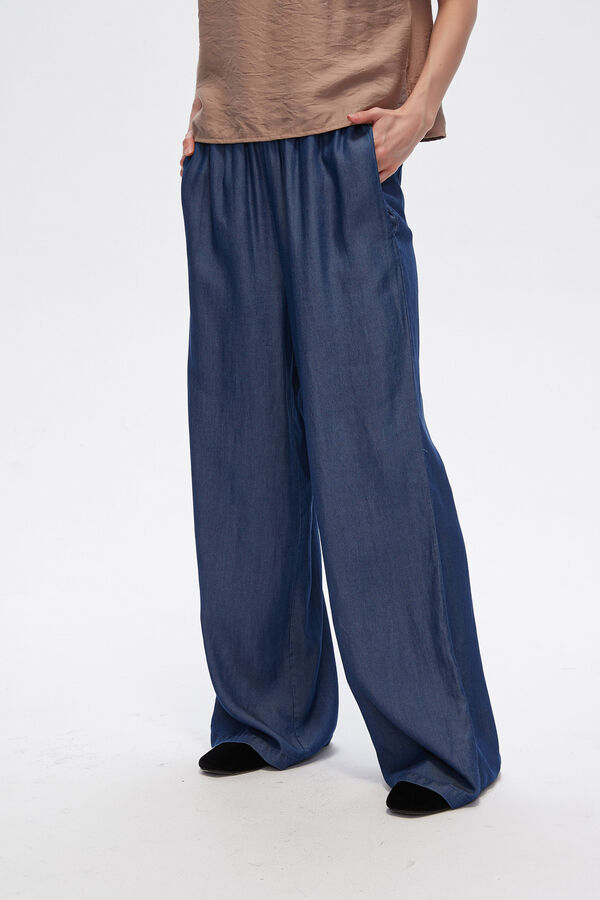 PANTALON DELFIN AZUL image number null