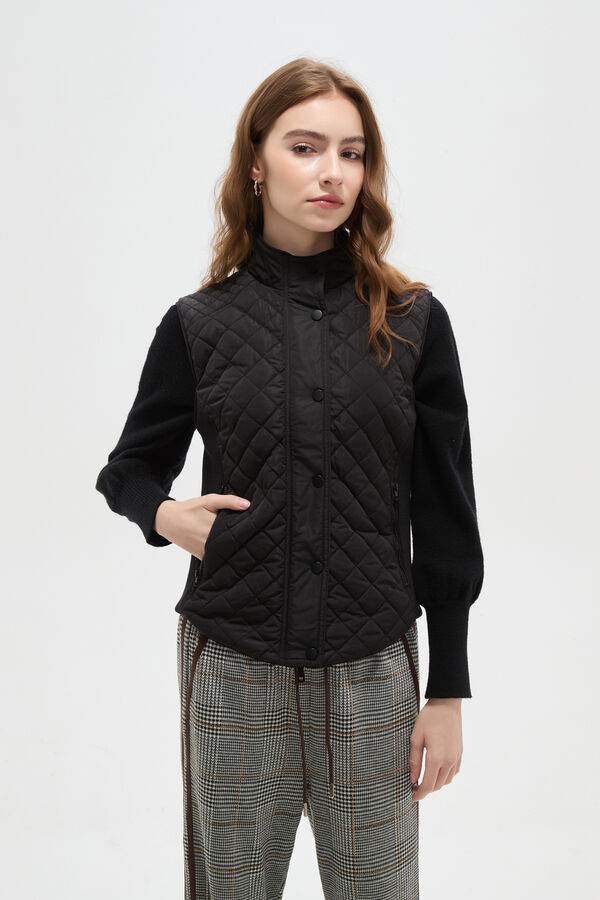 CHALECO POZZI NEGRO image number null