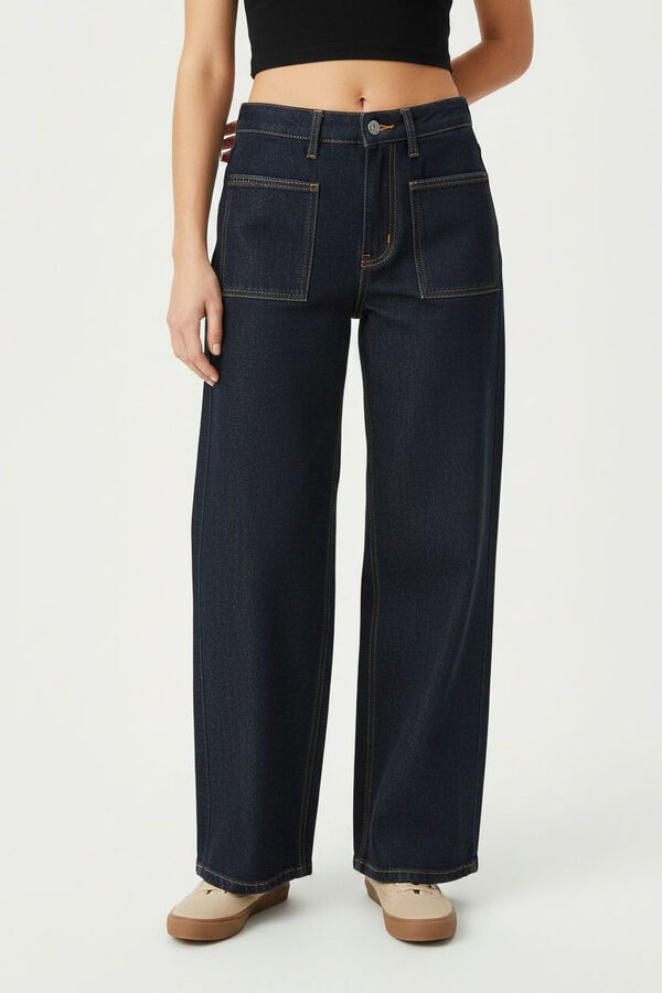 PANTALON CARPER AZUL MARINO image number null