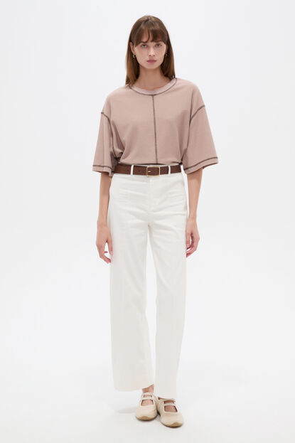 PANTALON ARVILO 70607 MARFIL  / OFF WHITE image number null