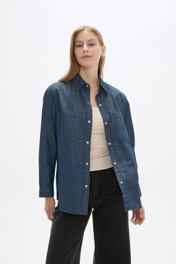 SOBRECAMISA MANAPOURI AZUL INDIGO image number null