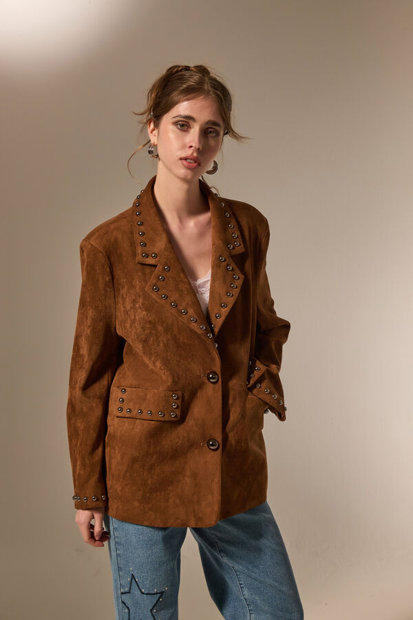 BLAZER PEACHIE MARRON image number null