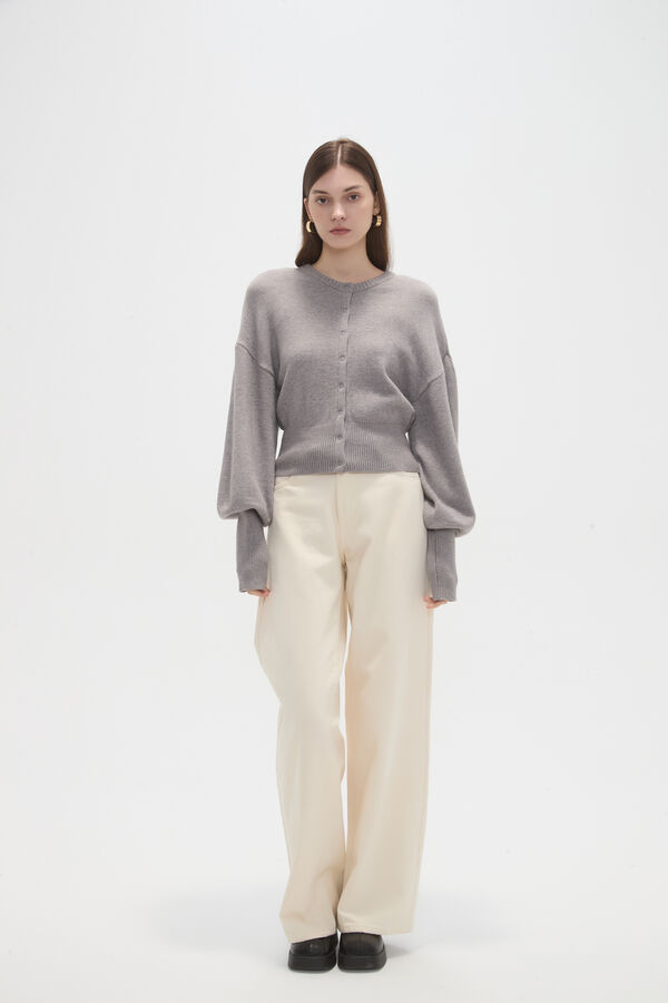 SACO ABBIE GRIS OSCURO image number null