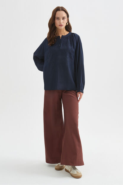 BLUSA XELMAR 70607 AZUL MARINO image number null