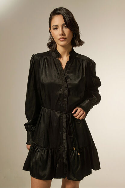 VESTIDO GORATH NEGRO image number null
