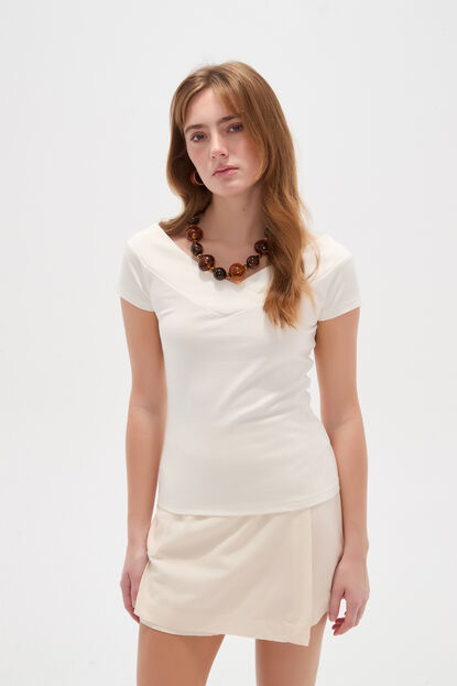 TOPS ARIMA 70809 MARFIL  / OFF WHITE image number null