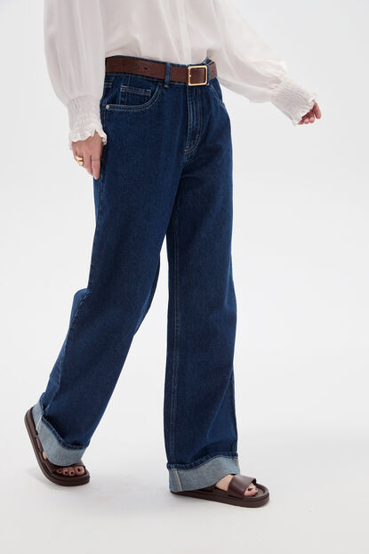 PANTALON ZOPI 70607 AZUL OSCURO image number null
