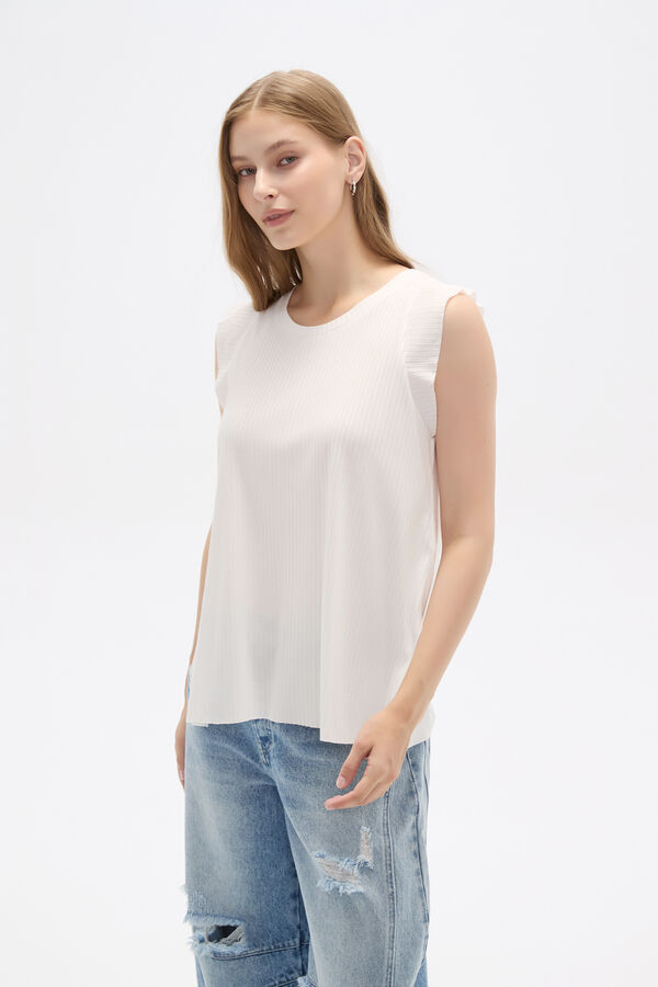 REMERA MAZATLAN MARFIL  / OFF WHITE image number null