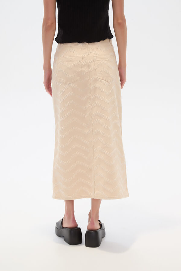 FALDA POLITA CRUDO / NATURAL image number null