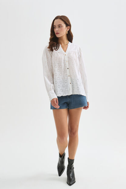 BLUSA HEDERA 70607 BLANCO image number null