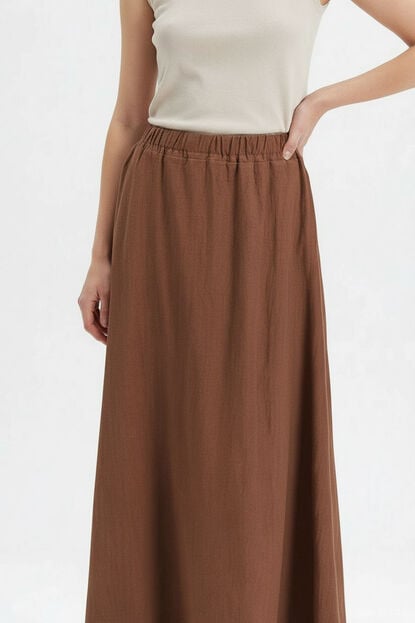 FALDA AZUR 70809 MARRON image number null