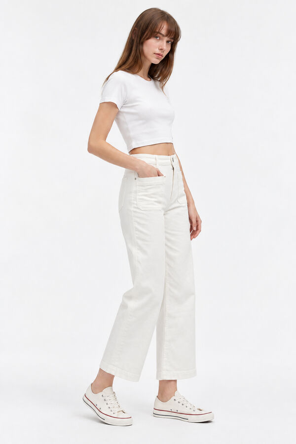 PANTALON ASIMA 70809 BLANCO image number null