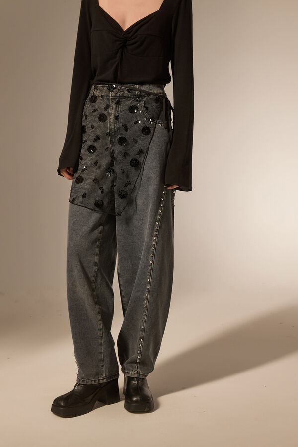 FALDA TANEK NEGRO image number null