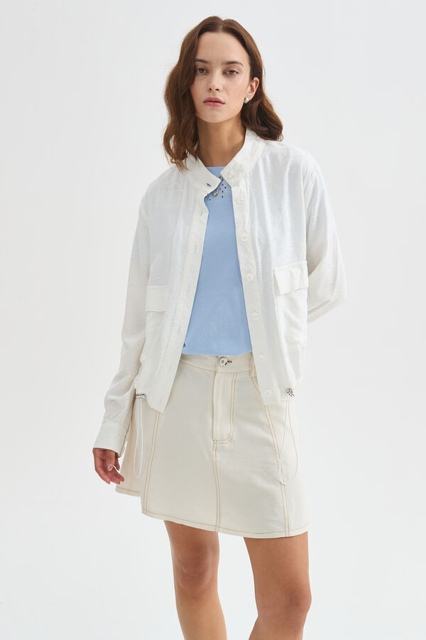 CHAQUETA BRISEL 70607 MARFIL  / OFF WHITE image number null