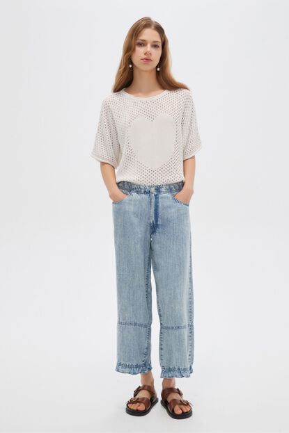PANTALON SALIA 70809 CELESTE image number null