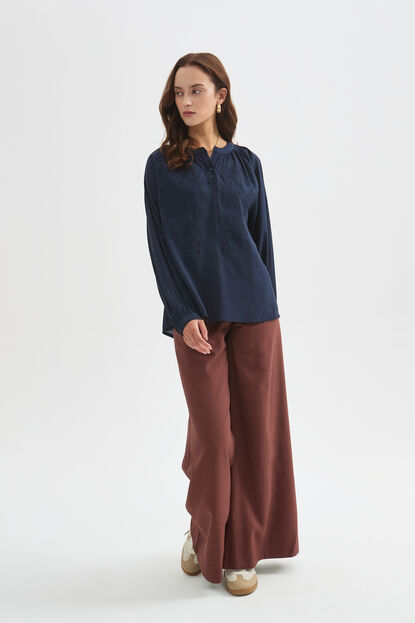 BLUSA XELMAR 70607 AZUL MARINO image number null