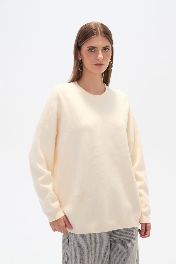 SWEATER DRACE HIELO image number null