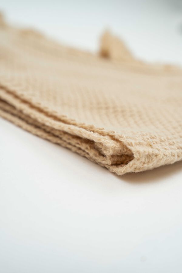 Poncho Sel BEIGE image number null