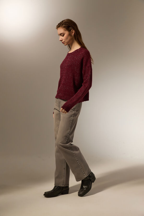 SWEATER VORNAL BORDEAUX CLARO image number null