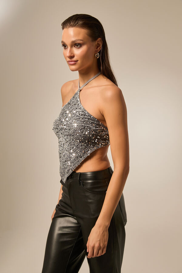 TOPS PUNTAL PLATEADO image number null