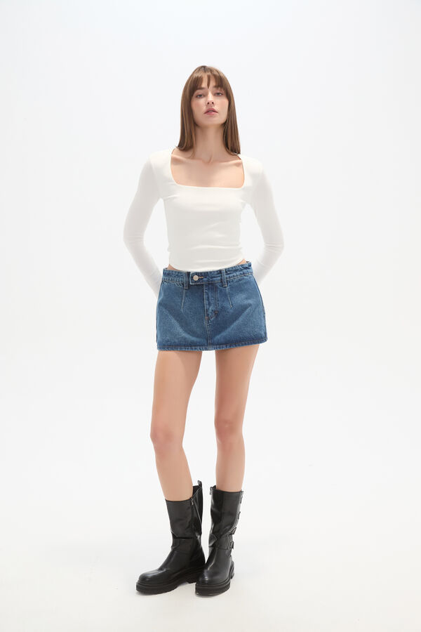 FALDA ZLATA AZUL MEDIO image number null