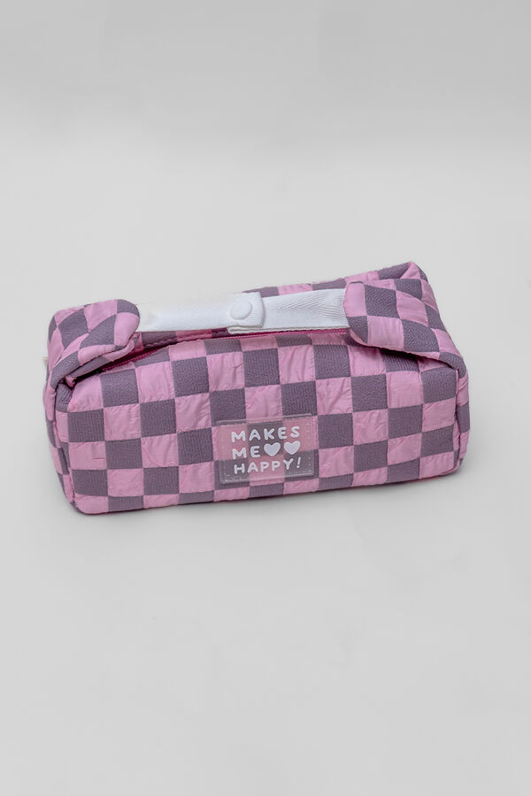 Cartuchera Makes me Happy ROSA image number null