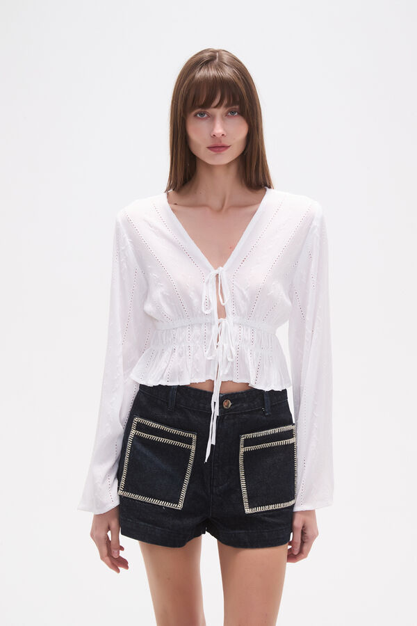 BLUSA SOMARE BLANCO image number null