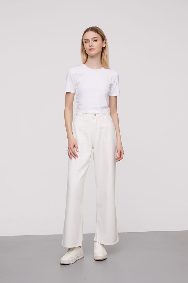 PANTALON LENICETE BLANCO image number null