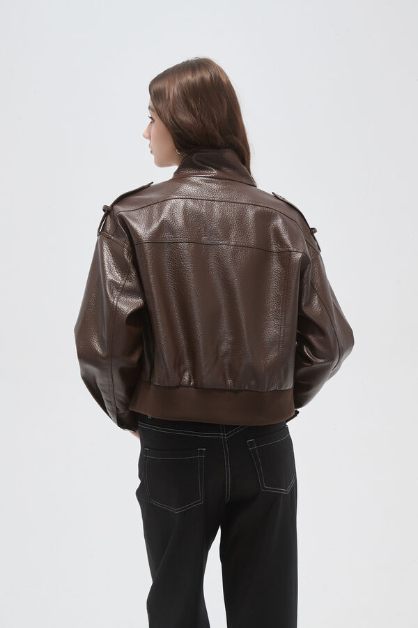 CAMPERA SAHIO CHOCOLATE image number null